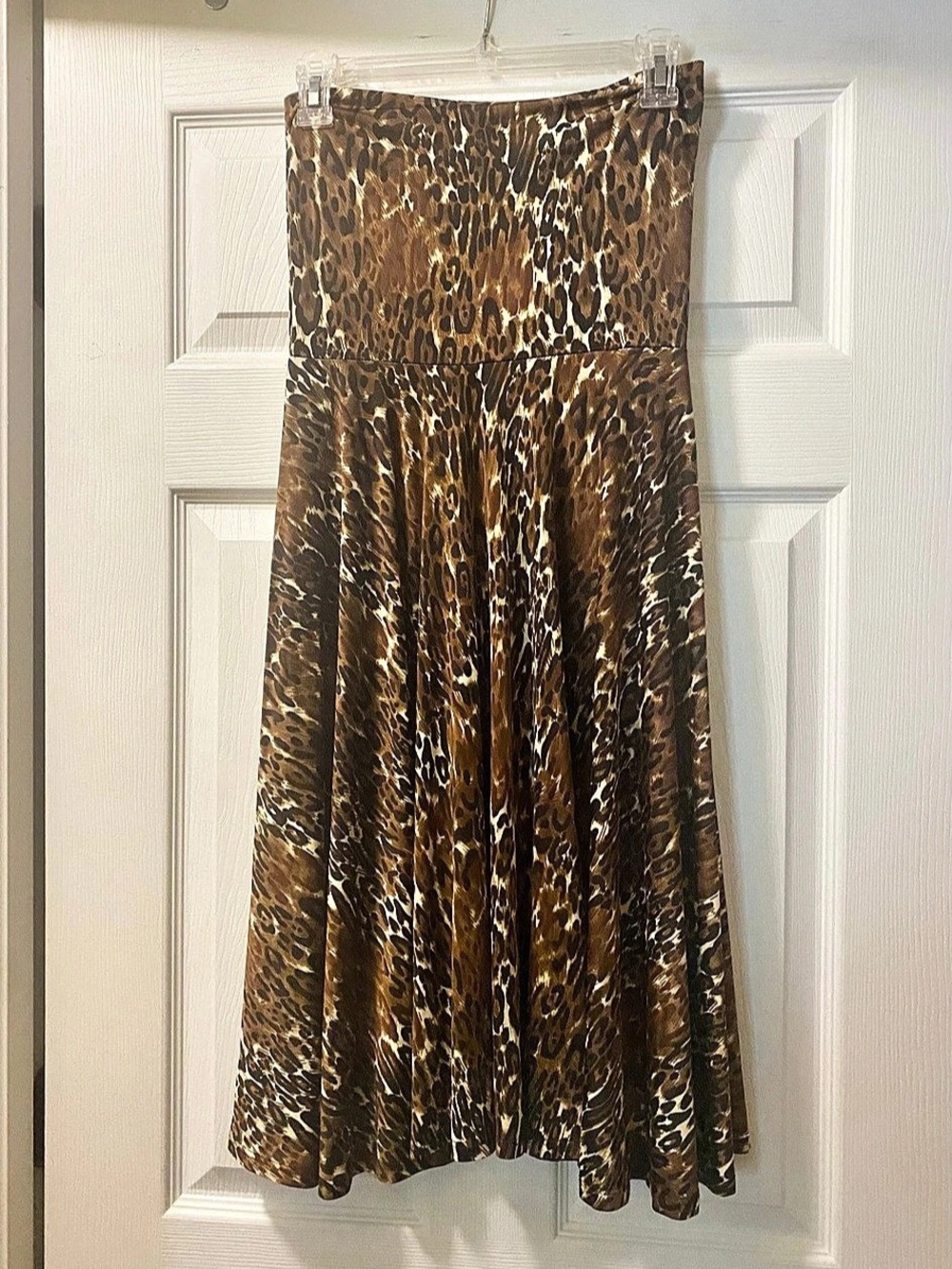 Lapis Animal Print Skirt/Dress, Sz M